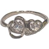 JEWELRY　ノンブランドジュエリー　リング　指輪　PT900　MNS　D　ムーンストーン　ダイヤモンド　約3.5g　#12　2147200543888【208】