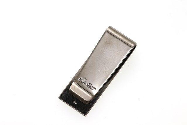 ◇美品◎カルティエ Cartier マネークリップ 箱付き 早かれ