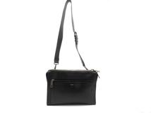 FENDI　フェンディ　メッセンジャーバッグ ブラック レザー 【431】 2148103884122