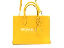 MICHAEL　KORS　マイケルコース　MIRELLA　2WAYトートバッグ　イエロー　レザー　35S2G7ZT7L【431】2148103952715