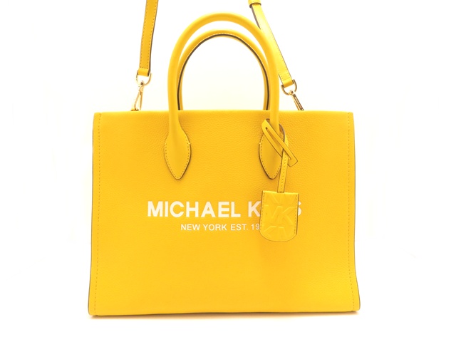 マイケルコース MICHAEL KORS トートバッグ ミレラ イエロー MICHAEL KORS マイケルコース MIRELLA 2WAYトートバッグ イエロー