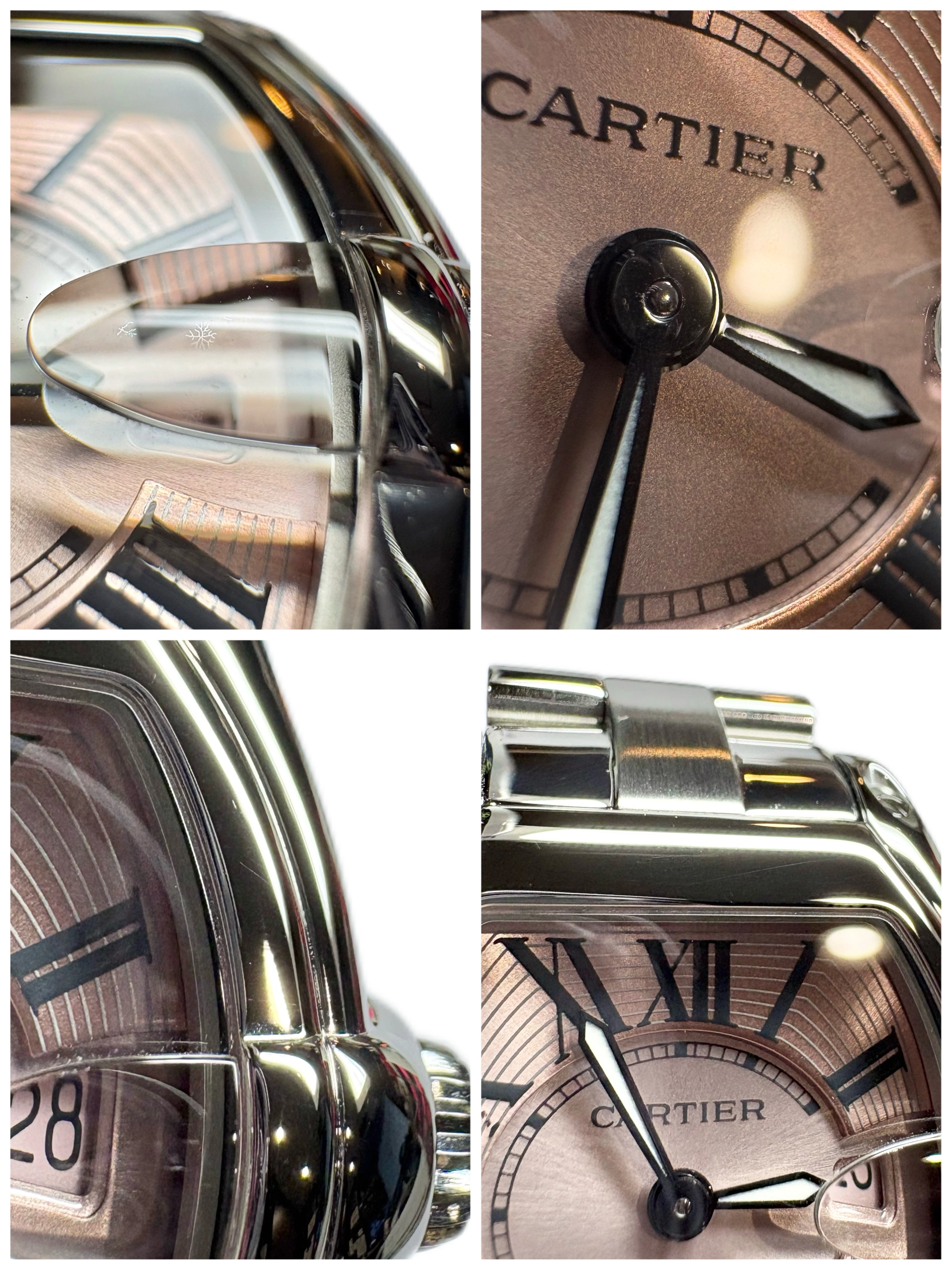 CARTIER カルティエ ミニロードスター ピンク ステンレス W62017V3 レディース クォーツ 2143200635479 【432】