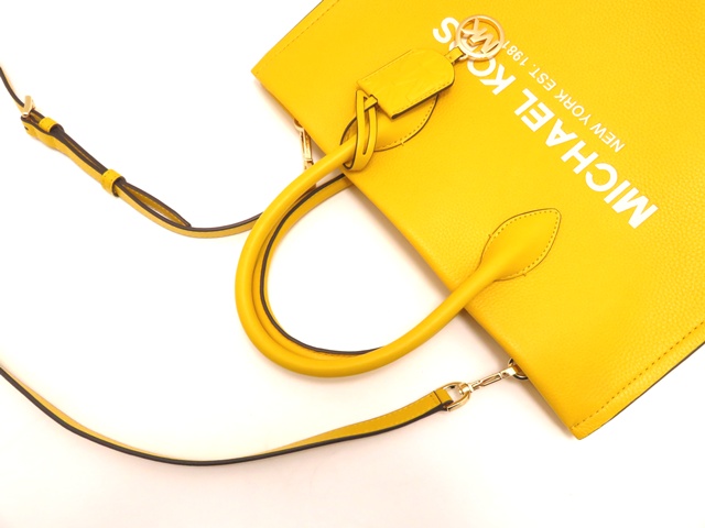MICHAEL KORS マイケルコース MIRELLA 2WAYトートバッグ イエロー
