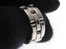 Cartier　カルティエ　リング　マイヨンパンテール　ホワイトゴルード　K18　B4075000　53号　12号　約14.7ｇ【473】