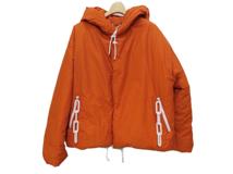 LOUIS VUITTON　ルイヴィトン　スナップボタンパデッドアノラックジャケット　メンズ44　オレンジ　コットン　HHB01ENIS　2120500249926　【432】