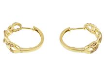 JEWELRY　ジュエリー　ピアス　K18イエローゴールド　ダイヤモンド0.25ct*2　約4.4g【207】2143200535069