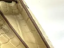 HERMES 　エルメス　ケリー・トゥーゴー　アリゲーター・マット　ヴァニラ　シルバー金具　B刻印（2023年頃製造）　2147300416228【432】