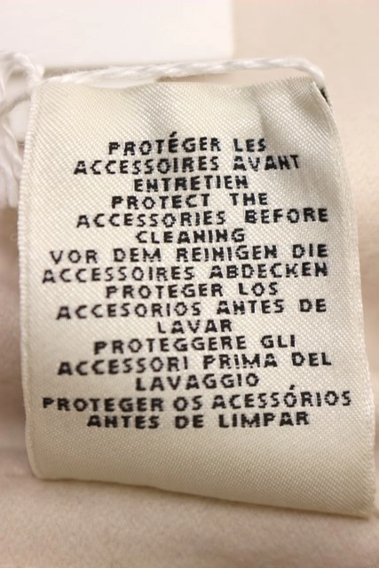 HERMES　エルメス　ブルゾン　レディース34　ベージュ　カシミヤ　1E0126DA　2143000679031 【432】