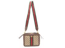 GUCCI　グッチ　ＧＧスプリーム　オフィディア　スモールクロスボディバッグ　ベージュ　550622【431】2148103951282