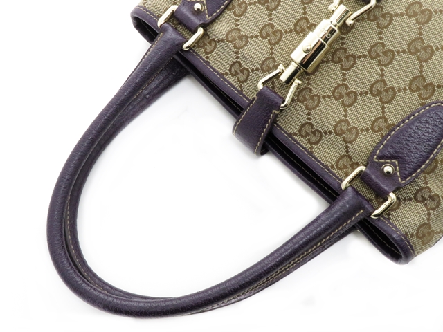 GUCCI グッチ ニュージャッキー GGスプリーム トートバッグ ベ