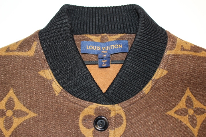 LOUIS VUITTON ルイヴィトン モノグラムジャカードボンバージャケット