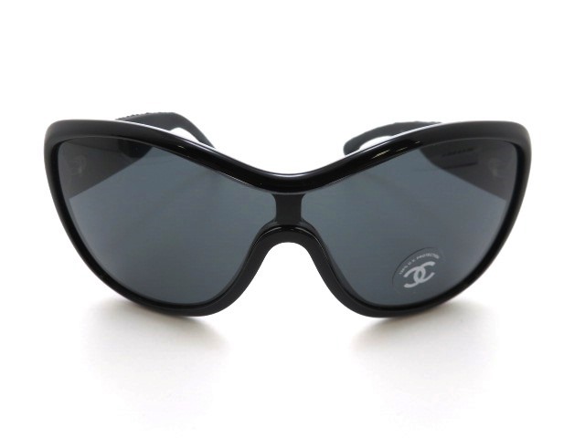 CHANEL シャネル 小物 サングラス ブラック ツイード プラスチック