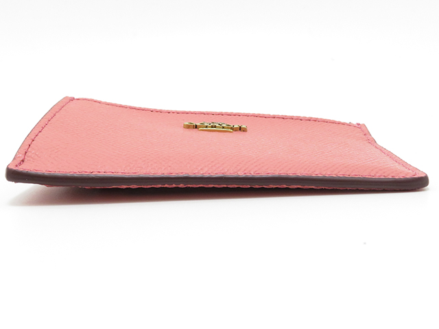 COACH コーチ コインカードケース ミニスキニーIDケース ピンク