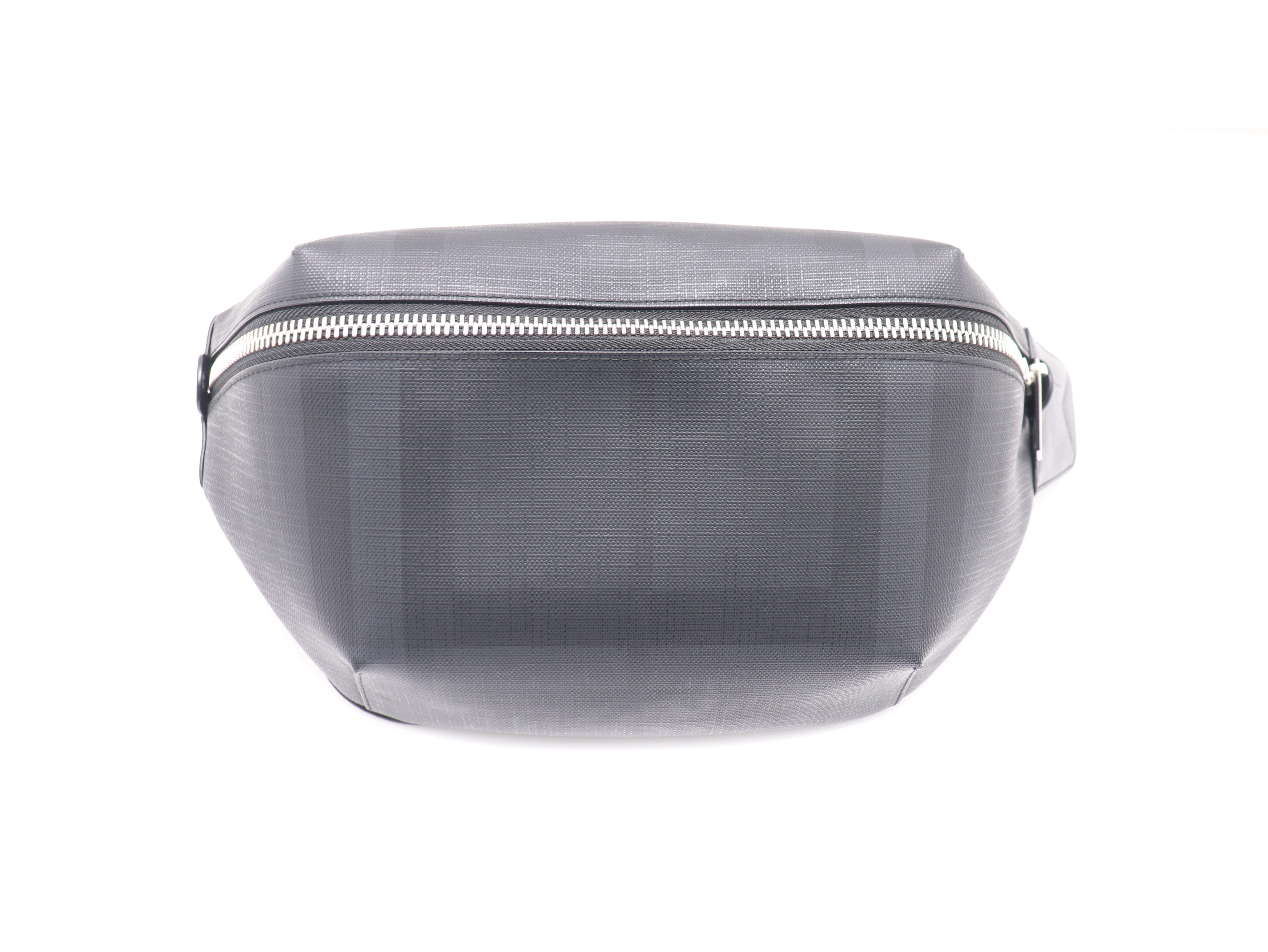 BURBERRY バーバリー チェック ボディバッグ ダークグレー／ブラック