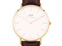 Daniel Wellington  ダニエルウェリントンClassic Bristol　DW00100039　PGP/革  ホワイト  クオーツ  時計  2148103859786【207】