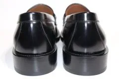 Dior　ディオール　革靴　ローファー　3LO111YON　メンズ42　約27cm　ブラック　レザー　2148103446771【200】