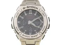 CASIO　カシオ　G-SHOCK G-STEEL　アナログデジタル　GST-W110D-1AJF　ブラック文字盤　樹脂／SS　電波ソーラー　メンズ時計　2148103859373【207】