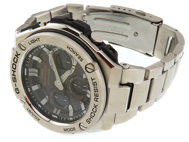 CASIO カシオ G-SHOCK G-STEEL アナログデジタル GST-W110D-1AJF