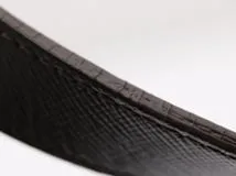 BURBERRY　バーバリー　チェック柄ハンドバッグ ダークブラウン/ベージュ キャンバス/レザー　【471】　Y