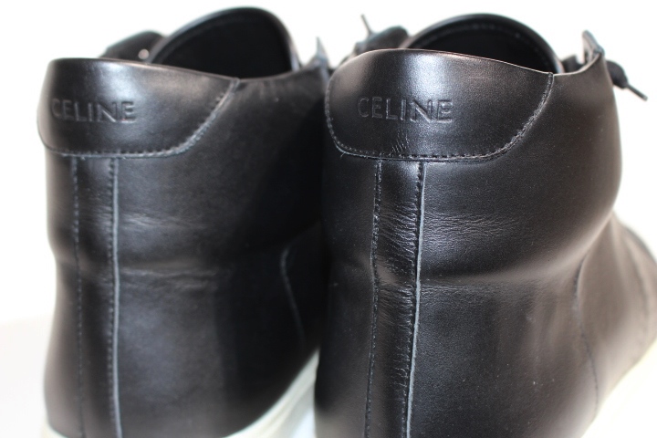 CELINE セリーヌ スニーカー ハイカット TR01M トリオンフ ブラック CELINE セリーヌ スニーカー ハイカット TR01M トリオンフ ブラック