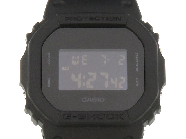 CASIO G-SHOCK デジタル腕時計 ブラック CASIO◇ソーラー腕時計・G-SHOCK/デジタル/BLK : セカンド