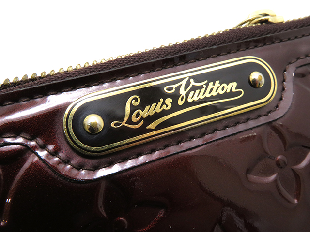 Louis Vuitton　ルイ・ヴィトン　ポシェット・クレ　ヴェルニ　アマラント　キーケース　M93557【472】2148103321399