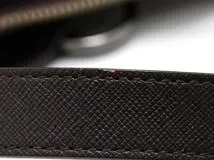 BURBERRY　バーバリー　ノバチェック トートバッグ ベージュ/ダークブラウン キャンバス/レザー　【471】　Y