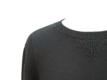 CHANEL　シャネル　ココマークビジューセーター　レディース42　ブラック　カシミヤ　P64669K60693　2148103797033　【432】