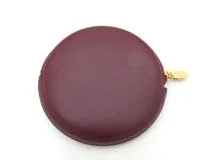 Cartier カルティエ マストライン コインケース ボルドー カーフ L3000159【430】2143200574341