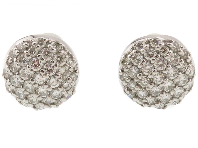 JEWELRY ジュエリー ピアス K18ホワイトゴールド ダイヤモンド