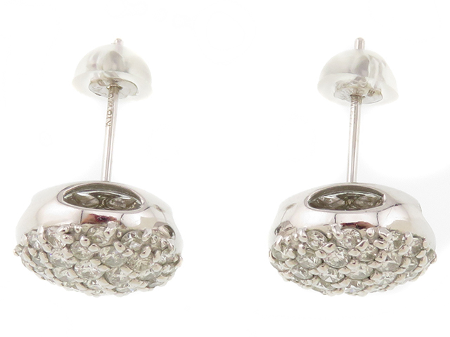 JEWELRY ジュエリー ピアス K18ホワイトゴールド ダイヤモンド