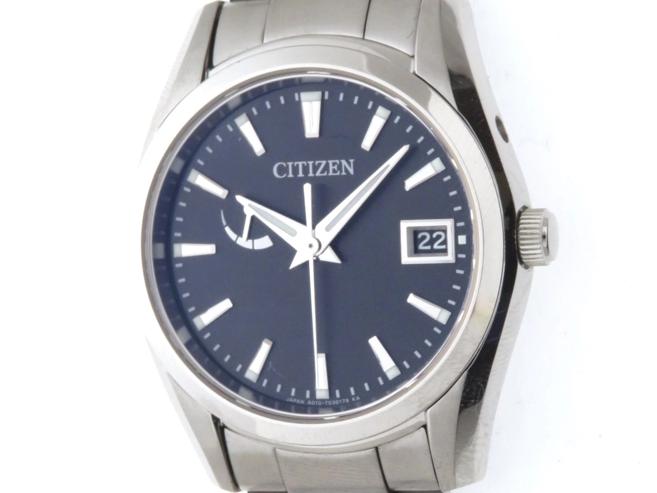 シチズン CITIZEN A010-T017983 ザ・シチズン エコドライブ デイト ソーラー メンズ _750124