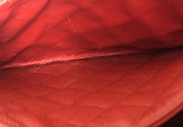 CHANEL シャネル トートバッグ マトラッセ復刻 レッド キャビア CHANEL シャネル トートバッグ マトラッセ復刻 レッド キャビア