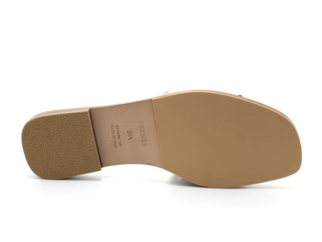 HERMES エルメス 靴 ガエル シェーヌダンクル サンダル レディース38.5(約25cm) ホワイトレザー H231291Z (2141000353340) 【200】