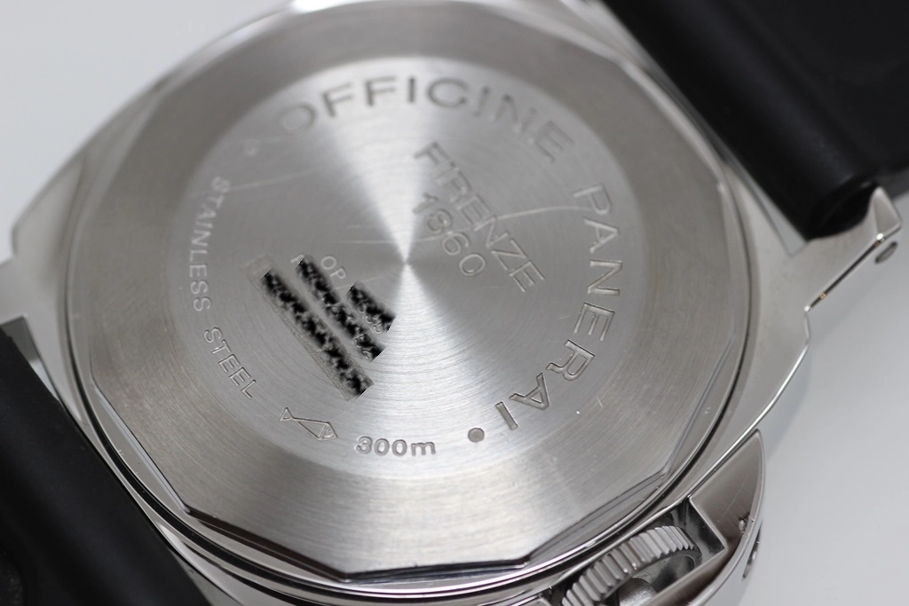 PANERAI パネライ 腕時計 2006年並行品 ルミノール パワーリザーブ PAM00090 ブラック文字盤 ステンレス/ラバーベルト 自動巻 【472】SJ