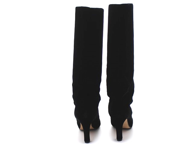 MANOLO BLANIK マノロブラニク ロングブーツ レディース36 ブラック