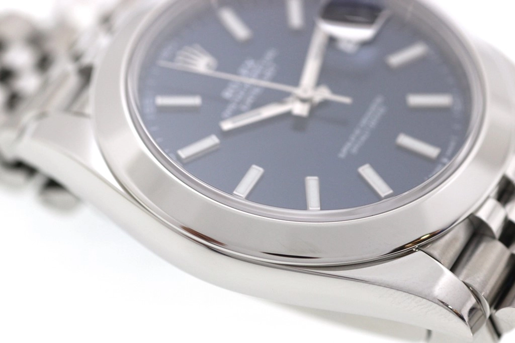 2019年5月正規品 ROLEX ロレックス 腕時計 デイトジャスト41 126300 ブライトブルー文字盤 ステンレス ジュビリー 自動巻【472】SJ