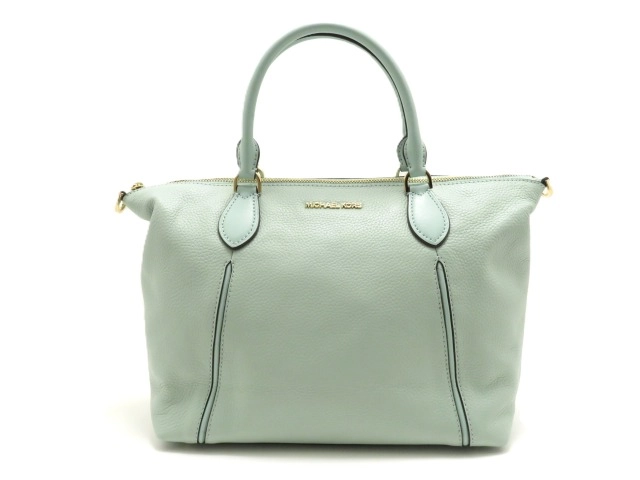 MICHAEL KORS マイケルコース 2WAYバッグ グリーン レザー 35SOGYZS3L