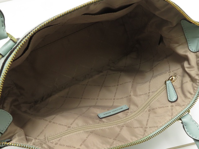 MICHAEL KORS マイケルコース 2WAYバッグ グリーン レザー 35SOGYZS3L