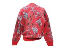 ジ*ん様 LOUIS VUITTON ロゴ入りセーター レッド LOUIS VUITTON ルイヴィトン 刺繍入りセーター メンズXS レッド/マルチ