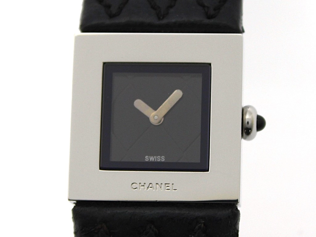 CHANEL シャネル 腕時計 マトラッセ H0116 ステンレススチール