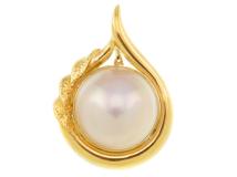 JEWELRY　ジュエリー　トップ　K18　イエローゴールド　マベパール　約6.3g　2143100518285【207】