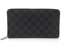 LOUIS VUITTON ルイヴィトン 長財布 ジッピー・オーガナイザー NM ダミエ・グラフィット N60111【473】