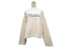 MONCLER　モンクレール　FELPA トレーナー　レディースS　アイボリー　コットン　I20938G00020 899U5　2143200608350　【432】