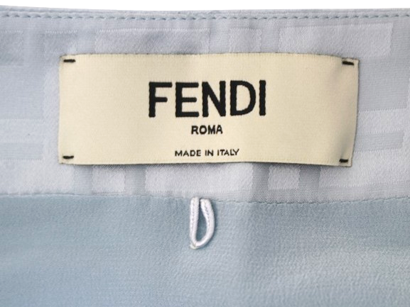 FENDI フェンディ 衣類 FFサテンクレープ スカート レディース38