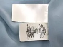 FENDI フェンディ 衣類 FFサテンクレープ スカート レディース38 ライトブルー シルク FQ7552AJ0ZF08S8 参考定価:￥280,500- (2143700195657) 【200】