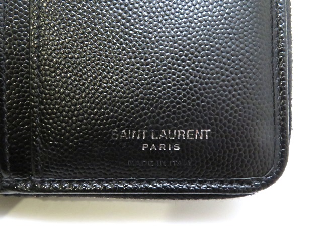 SAINT LAURENT サンローラン YSL コンパクト ジップウォレット SAINT LAURENT サンローラン YSL コンパクト ジップウォレット