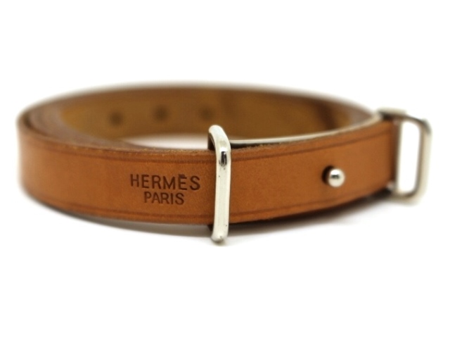 HERMES エルメス アクセサリー アピII ブレスレット レザー SV