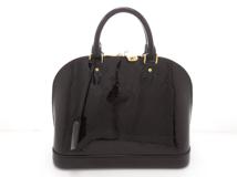 LOUIS VUITTON ルイヴィトン アルマPM ハンドバッグ ヴェルニ アマラント M91611【473】