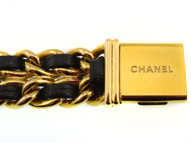 CHANEL シャネル　プルミエール　M  ゴールド　アンティーク CHANEL/シャネル】プルミエールM ゴールド レディース腕時計